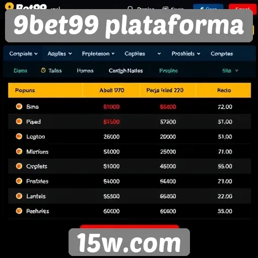 Comparativo de bônus e promoções da 9bet99 plataforma
